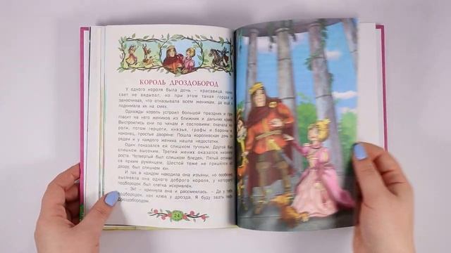 Детская книга "Гадкий утёнок", сборник сказок для детей, Братья Гримм, Андерсен. Серия "Читаем сами смотреть онлайн