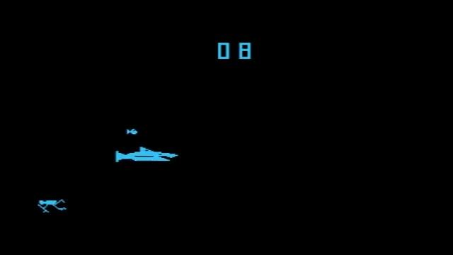 Shark Jaws (1975 Atari) No Sound (Arcade)