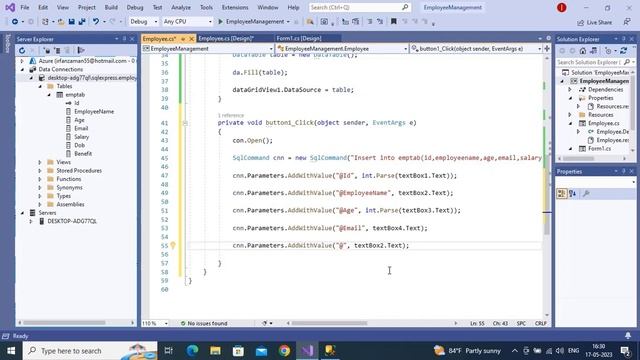 Employee Management System Using C# with Source Code смотреть онлайн