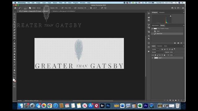 How to Easily Add a Watermark to Your Photos Using Photoshop CC смотреть онлайн