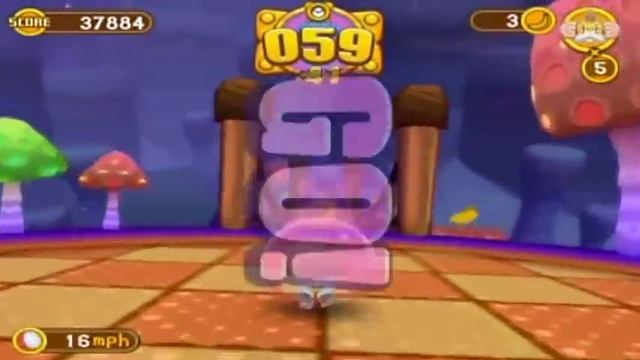 Super Monkey Ball Banana Blitz Walkthrough Part 6: Mushroom Madness смотреть онлайн