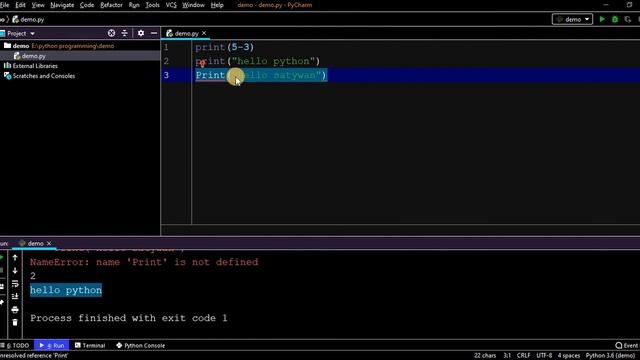 04. python programming : more about print() смотреть онлайн