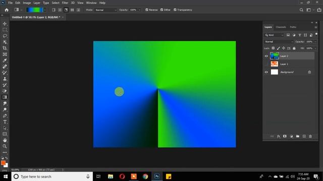 How to use Gradient Tool in Photoshop CC 2020 in Hindi смотреть онлайн
