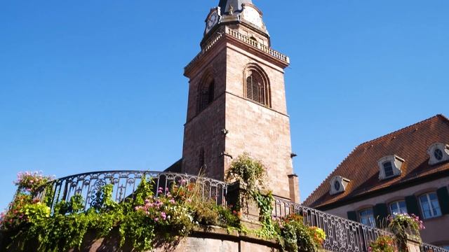 Bergheim, Alsace, l'un des plus beaux villages de France. смотреть онлайн