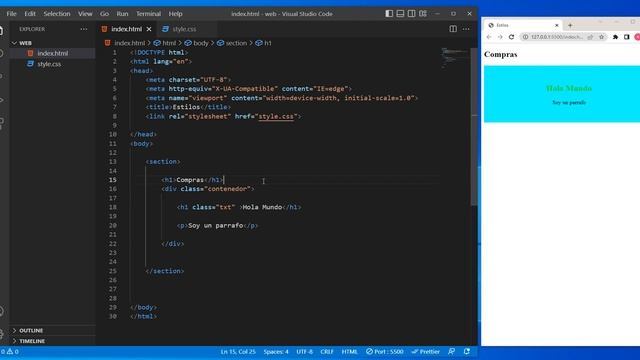 ? Estilos CSS en Visual Studio Code [FACIL] ✅ смотреть онлайн