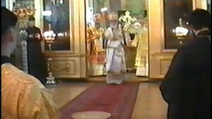 Приезд Грузинского Патриарха Илии II в СПбДАиС. 09.10.1996.