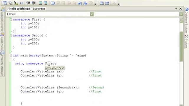 05 C++ Enums 30 Namespaces смотреть онлайн
