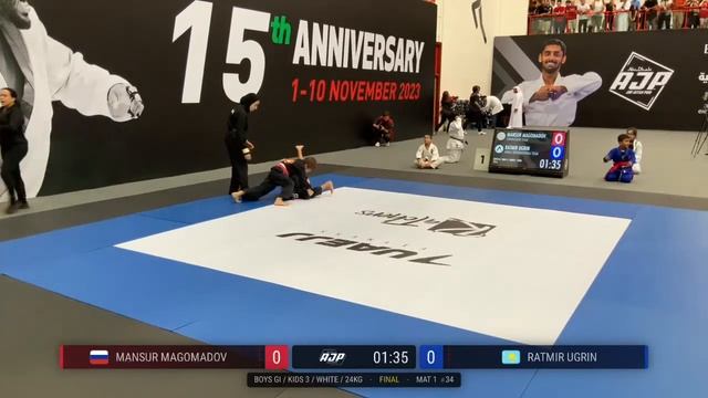 [Day 1 – Mat 1] AJP TOUR ASIA CONTINENTAL JIU-JITSU CHAMPIONSHIP 2023 - YOUTH смотреть онлайн