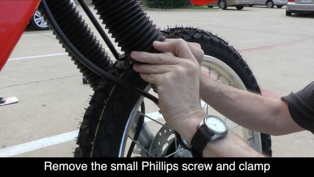 Honda XR 650L - SuperBrace Install Video смотреть онлайн