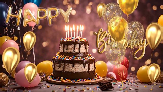 Best Countdown Happy Birthday To You 🎂🎵🎉Happy Birthday Song🎉🎁🎊 Best Wishes Best Greeting🎶♥️🎉 смотреть онлайн