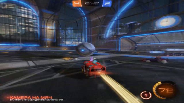 Rocket League - выиграл катку с ботом || Freez смотреть онлайн