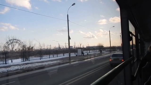 Поездка на автобусе Волжанин-6270.06 СитиРитм-15 № 02548 (040545) Маршрут № 201 Москва смотреть онлайн