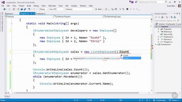 003-04. Creating an Extension Method