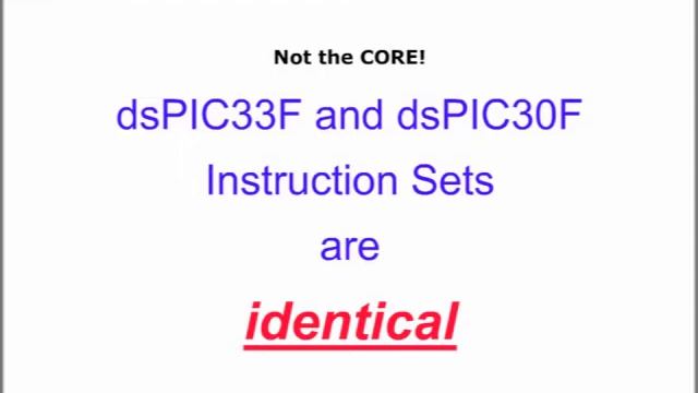 Introduction to dsPIC33F Architecture смотреть онлайн