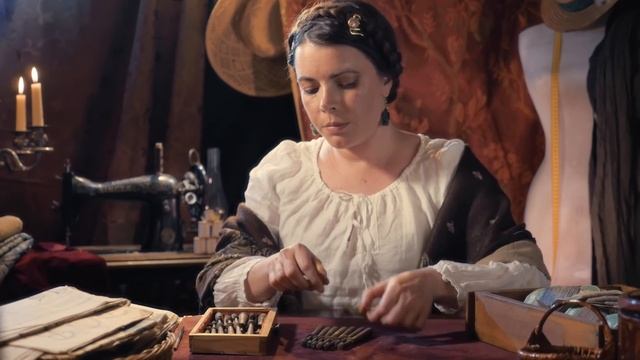 Sorting / Handling Vintage Haberdashery | ASMR Cozy Basics (unintelligible whispers, crinkles) смотреть онлайн