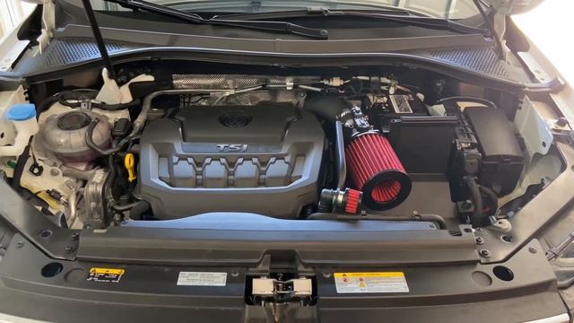 2021 R-Line Tiguan CTS Turbo Intake Sound смотреть онлайн