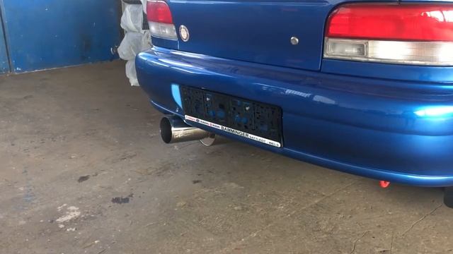 Subaru STI RA HKS silent hi power смотреть онлайн