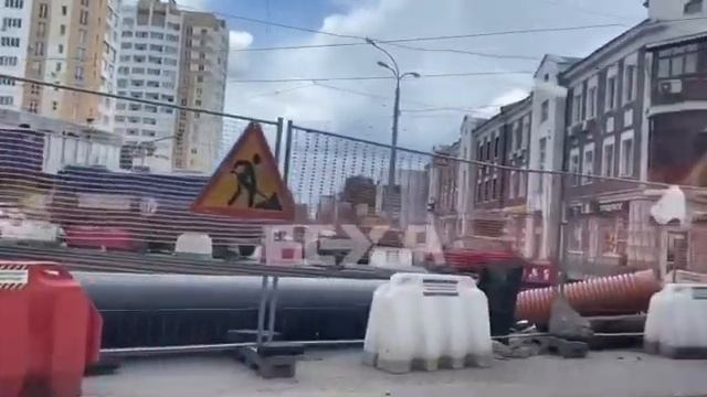 ?Плехановская перекрыта тоже. Идёт ремонт трамвайных путей смотреть онлайн