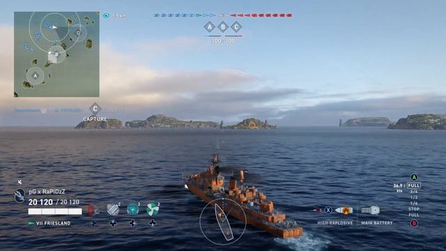 FRIESLAND is a menace to society in World Of Warships Legends смотреть онлайн