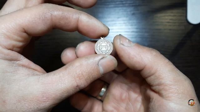 Жетон РУСЬ с двуглавым орлом Распаковка смотреть онлайн