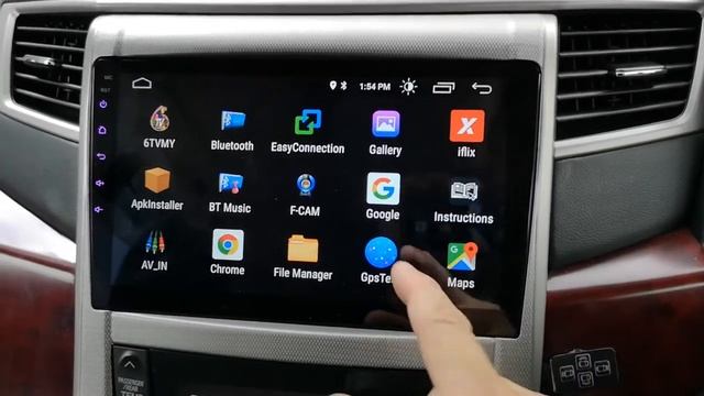 Toyota Vellfire Anh20 Stinger 10.1 inch Android Car Player + Oem casing socket + Oem 10 roof monito смотреть онлайн