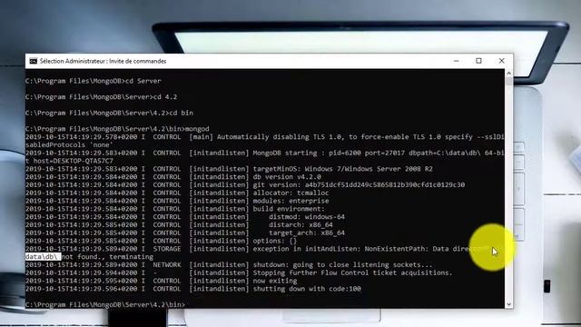 How to Download and Install MongoDB Server and MongoDB Compass database NoSql on windows 7/8/10 смотреть онлайн