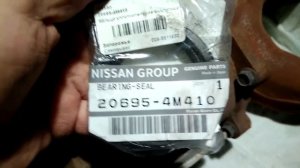 Снятие выпускного коллектора на Nissan Almera Classic