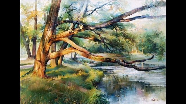 Необыкновенные пейзажи художника Романа Романова. смотреть онлайн
