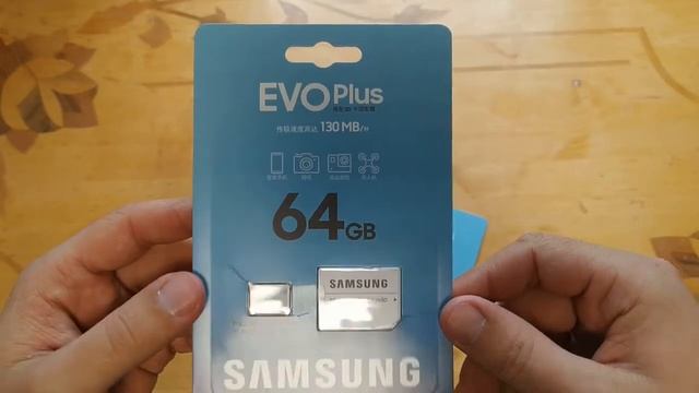 РАСПАКОВКА и ОБЗОР карты памяти SAMSUNG EVO карта памяти Micro SD 64 Гб смотреть онлайн