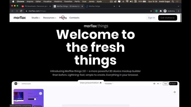 Morflax, editor online de mockups смотреть онлайн