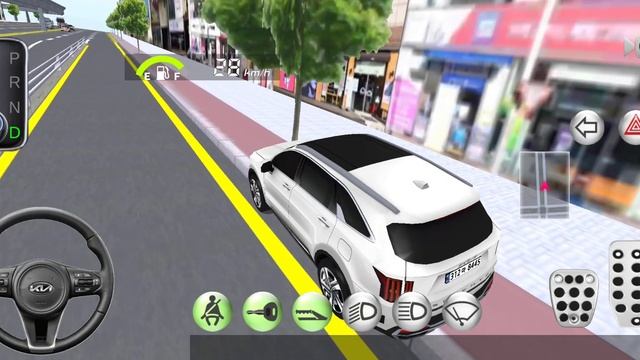 New Kia Sorento Power Mercedes Is On Road - 3d Driving Class смотреть онлайн