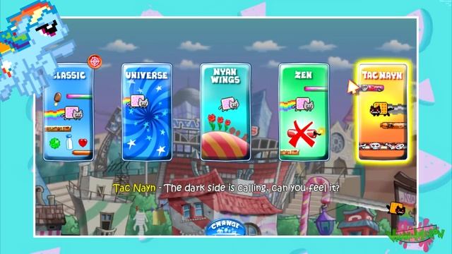 Rainbow Dash Plays Nyan Cat: Lost In Space ? | RainNO.