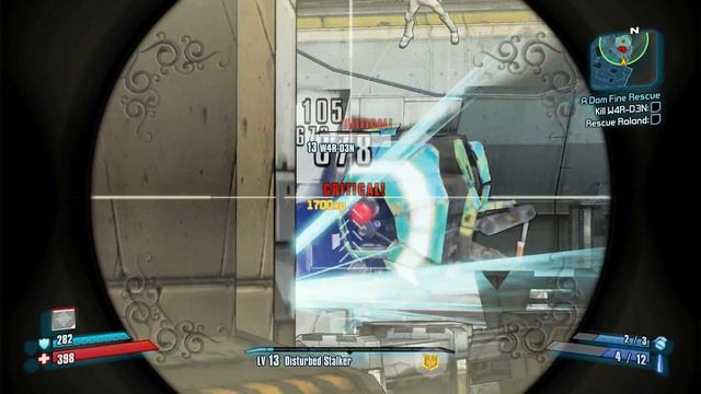 Borderlands 2 Defeat W4R-D3N at Friendship Gulag смотреть онлайн