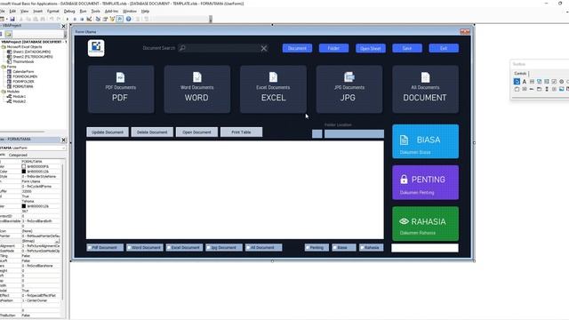 FULL TUTORIAL APLIKASI SEDERHANA DATABASE DOKUMEN | EXCEL & VBA TUTORIAL смотреть онлайн