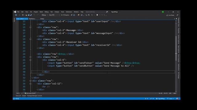 ASP.NET Core SignalR #2 - One to one Chat смотреть онлайн