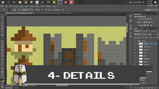 My First Pixel Art Adventure | Simple Steps to Pixel Art | Kingdoms Generator Dev Log #1 смотреть онлайн