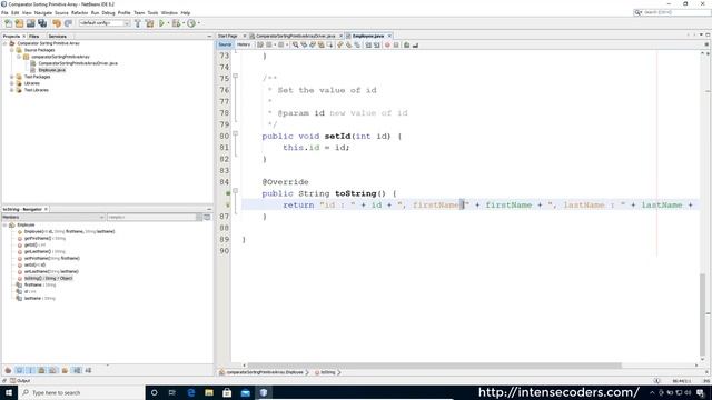 (Collections ) Sorting ArrayList Comparator Java смотреть онлайн