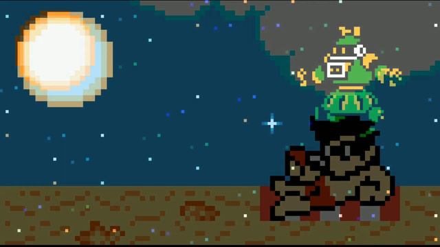 When Protoman isn't fighting Solarman - Megaman Sprite animation смотреть онлайн