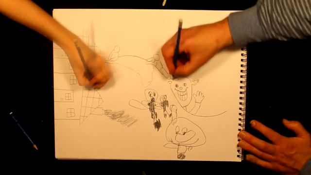 Daily Sketch #66: Drawing by Griffin, Turner and Robb Scott. смотреть онлайн