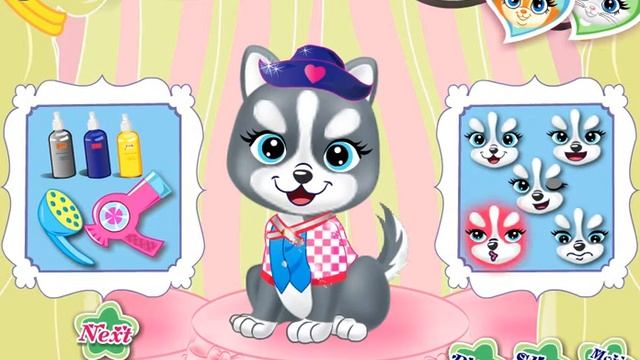 Игра Стрижка Кошек мульт игра для детей смотреть онлайн