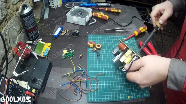 Сколько меди в блоке питания.(300W) смотреть онлайн