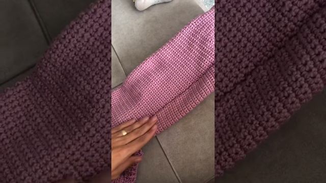 Бомбер крючком #бомбер