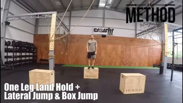 Land one leg hold + side jump + box jump смотреть онлайн