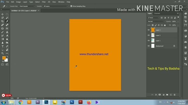 Adobe Photoshop CC Class 20 EYE DROPER &COLOR SAMPLER TOOL Malayalam Video Tutorial смотреть онлайн
