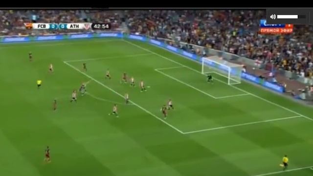 Гол Месси ворота Атлетико Бильбао 1-0 смотреть онлайн