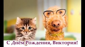 С днем рождения Виктория Вика Викуся