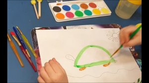 Как нарисовать спонжиками. Рисунок гуашью. Рисуем вместе спонжиками!