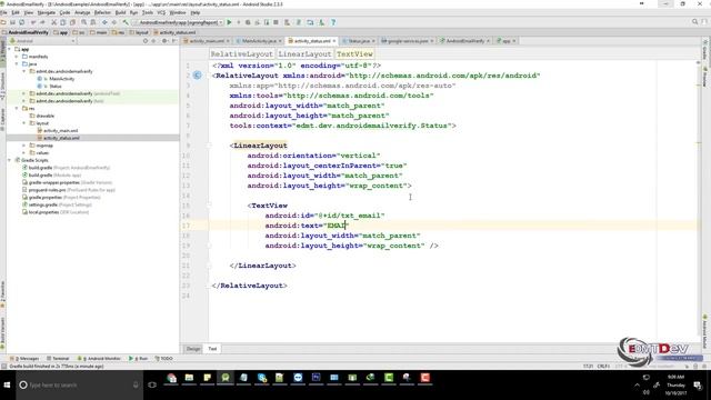 Android Studio Tutorial - Email verification in Firebase смотреть онлайн
