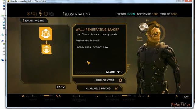 Deus Ex Human Revolution Directors Cut "Cheats ,Trainer " health,exp,skill points,ammo etc смотреть онлайн