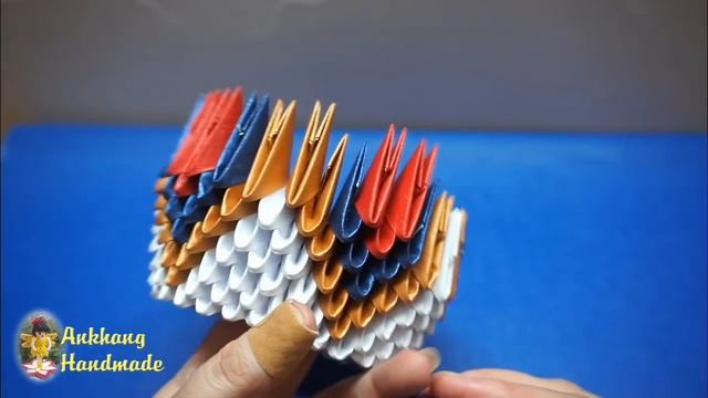 3D Origami Cactus Pot Tutorial | DIY Paper Cactus Pot Home Decoration смотреть онлайн